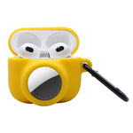 2 in 1 충격 방지 전체 커버 실리콘 보호 케이스 AirPods 3 / AirTag 2세대 / AirTag 1세대용, AirPods 3 / AirTag용