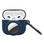2 in 1 충격 방지 전체 커버 실리콘 보호 케이스 AirPods 3 / AirTag 2세대 / AirTag 1세대용, AirPods 3 / AirTag용