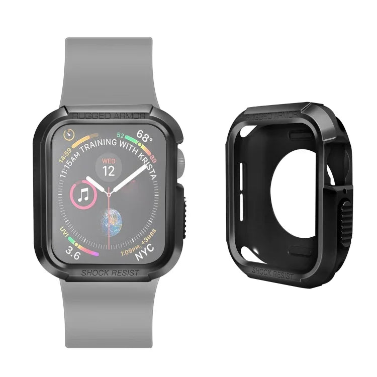 Silicone Shockproof Watch Protective Case, For Apple Watch Series 9 / 8 / 7 41mm, For Apple Watch Series 9 / 8 / 7 45mm