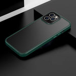 Frosted Back Shockproof Phone Case, For iPhone 12 mini, For iPhone 12 / 12 Pro, For iPhone 12 Pro Max, For iPhone 11, For iPhone 11 Pro, For iPhone 11 Pro Max