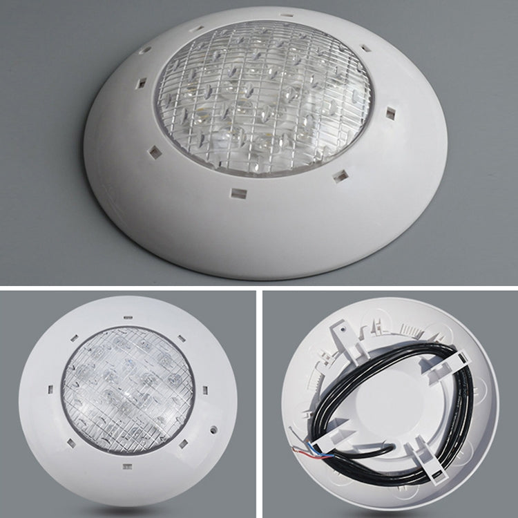 ABS 플라스틱 수영장 벽 램프 수중 조명, 6W, 9W, 12W, 18W, 24W, 12x3W, 18x3W