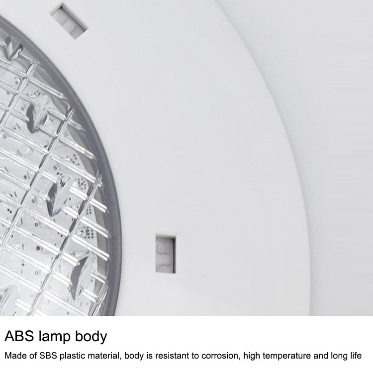 ABS 플라스틱 수영장 벽 램프 수중 조명, 6W, 9W, 12W, 18W, 24W, 12x3W, 18x3W