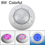 ABS 플라스틱 수영장 벽 램프 수중 조명, 6W, 9W, 12W, 18W, 24W, 12x3W, 18x3W
