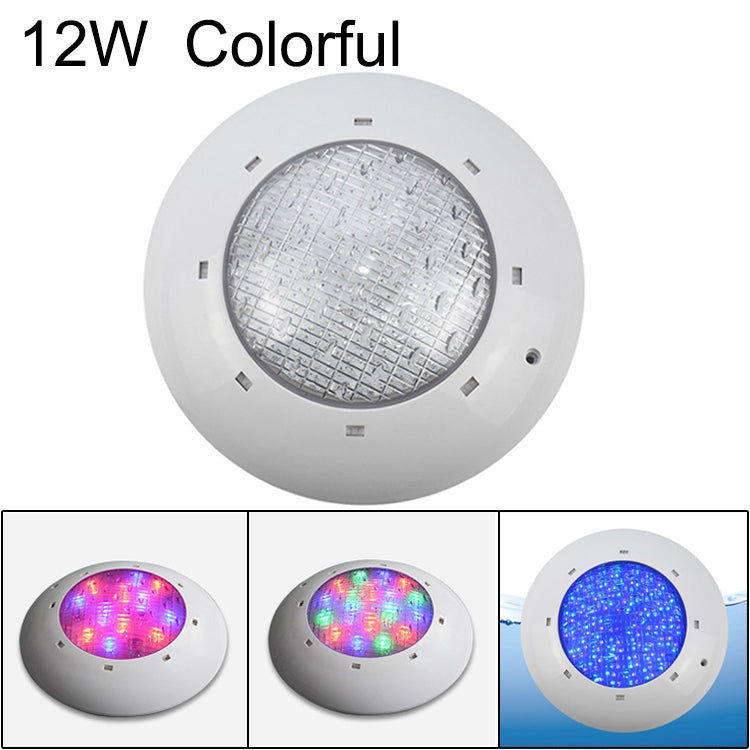 ABS 플라스틱 수영장 벽 램프 수중 조명, 6W, 9W, 12W, 18W, 24W, 12x3W, 18x3W