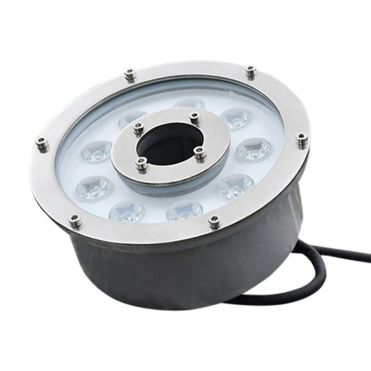 조경 링 LED 알루미늄 합금 수중 분수 조명, 6W, 9W, 12W, 18W, 24W