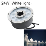 조경 링 LED 알루미늄 합금 수중 분수 조명, 6W, 9W, 12W, 18W, 24W