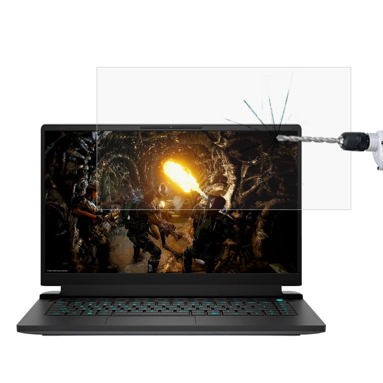 노트북 화면 HD 강화유리 보호필름, Alienware M15 15.6인치용, Alienware M15 R4 15.6인치용, Alienware M15 R5 15.6인치용, Alienware M15 R6 15.6인치용, Alienware X15 R1 15.6인치용