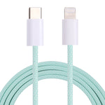 PD USB-C / Type-C to 8 핀 데이터 케이블, 케이블 길이: 1m, 12W, 20W
