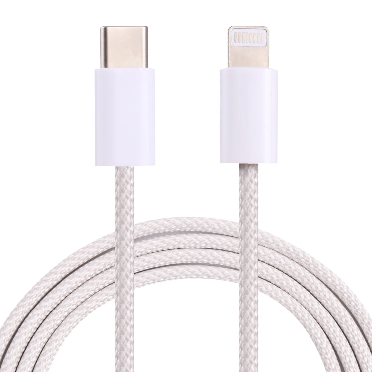 PD USB-C / Type-C to 8 핀 데이터 케이블, 케이블 길이: 1m, 12W, 20W
