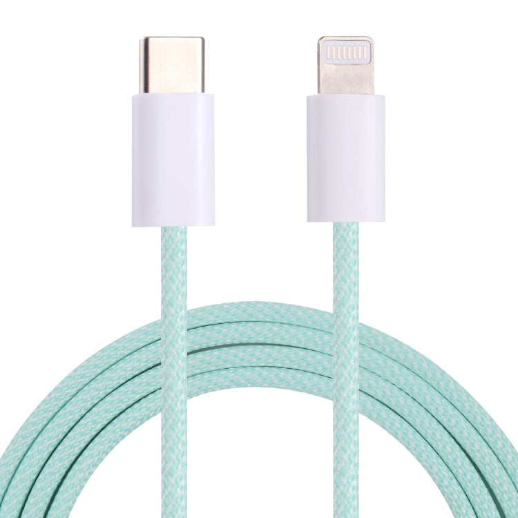 PD USB-C / Type-C to 8 핀 데이터 케이블, 케이블 길이: 1m, 12W, 20W