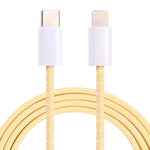 PD USB-C / Type-C to 8 핀 데이터 케이블, 케이블 길이: 1m, 12W, 20W