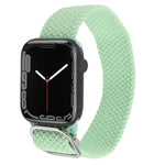 Nylon Braid Strap Watchband For Apple Watch Series, 7 45mm / 6&SE&5&4 44mm / 3&2&1 42mm