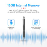 Q90 지능형 HD 디지털 노이즈 감소 녹음 펜, 4GB, 8GB, 16GB, 32GB