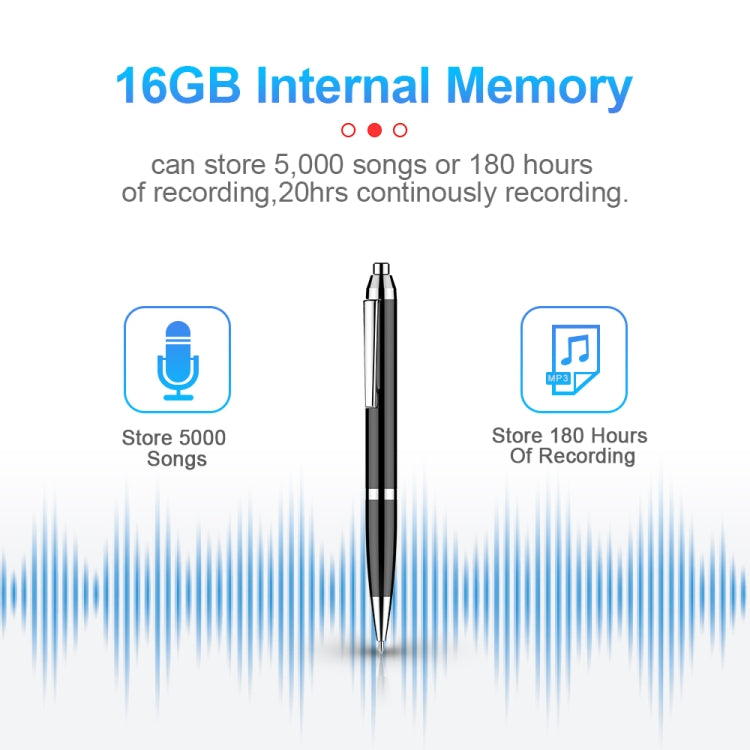 Q90 지능형 HD 디지털 노이즈 감소 녹음 펜, 4GB, 8GB, 16GB, 32GB