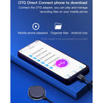 Q39 AI 지능형 고화질 노이즈 감소 음성 제어 녹음기, 4GB, 8GB, 16GB, 32GB