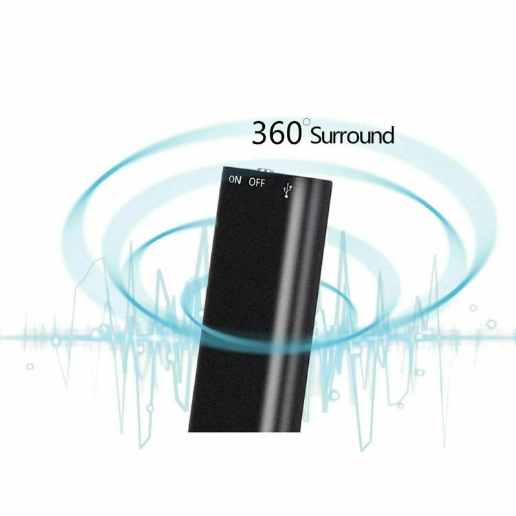 X2 AI 지능형 고화질 노이즈 감소 음성 제어 녹음기, 4GB, 8GB, 16GB, 32GB