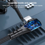 6A PD 20W USB-C / Type-C to 8 핀 엘보우 휴대폰 데이터 케이블, 1m, 2m