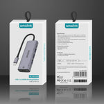amalink 95123D 타입-C / USB-C to HDMI + 3포트 USB + PD 3.0 다기능 허브, 95123D