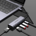 amalink 95126 타입-C / USB-C to 듀얼 HDMI + 2포트 USB + PD 3.0 다기능 허브, 95126