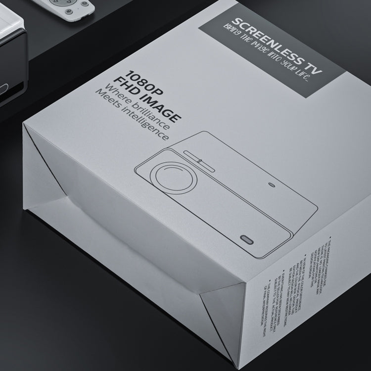 D5000 1920x1080P 420ANSI 6000루멘 LCD + LED HD 디지털 프로젝터, 기본 버전, 화면 미러링, 안드로이드 9.0