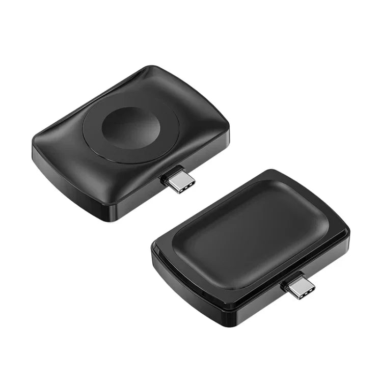 JJT-997 Type-C 인터페이스 이어폰 및 시계 양면 무선 충전기, AirPods & iWatch용
