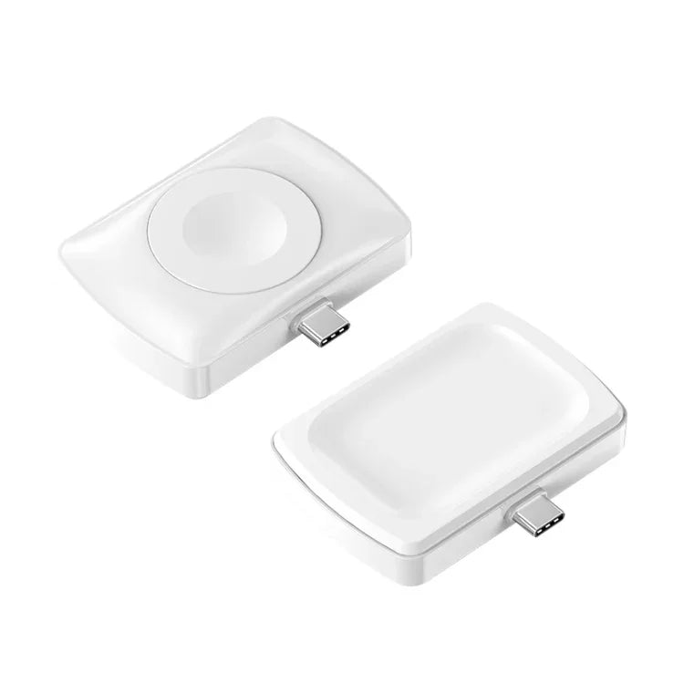 JJT-997 Type-C 인터페이스 이어폰 및 시계 양면 무선 충전기, AirPods & iWatch용