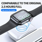 JJT-997 Type-C 인터페이스 이어폰 및 시계 양면 무선 충전기, AirPods & iWatch용