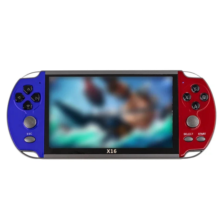 X16 6.5인치 화면 클래식 휴대용 게임 콘솔 8GB 메모리, X16 8GB 6.5인치