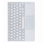 H-102C 터치 블루투스 키보드 가죽 케이스 후면 3단 접이식 홀더 포함, iPad 10.2 2020 & 2019 / Pro 10.5인치용