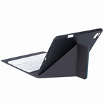 H-102C 터치 블루투스 키보드 가죽 케이스 후면 3단 접이식 홀더 포함, iPad 10.2 2020 & 2019 / Pro 10.5인치용
