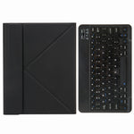 H-102 블루투스 키보드 가죽 케이스, 후면 3단 접이식 거치대 포함, iPad 10.2 2020 & 2019 / Pro 10.5인치용, iPad 9.7 2018 & 2017용, iPad Pro 11인치 2021 & 2020 & 2018 / Air 2020 10.9인치용