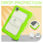 Silicone + PC Tablet Case with Holder, For iPad Pro 11 2022 / 2021 / 2020 / 2018