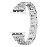 스테인리스 스틸 시계줄, 애플 워치 시리즈용, 7 41mm / 6&SE&5&4 40mm / 3&2&1 38mm, 7 45mm / 6&SE&5&4 44mm / 3&2&1 42mm