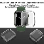 imak UX-3 시리즈 TPU 보호 케이스, 애플 워치 시리즈 9 / 8 / 7 41mm용, 애플 워치 시리즈 9 / 8 / 7 41mm용, 애플 워치 시리즈 9 / 8 / 7 45mm용