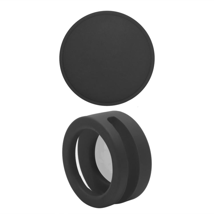 Pet Collar Anti-scratch Shockproof Silicone Case For AirTag 2nd Gen / AirTag 1st Gen, 35.9x35.9x19.2mm, 34.1x34.1x18.2mm