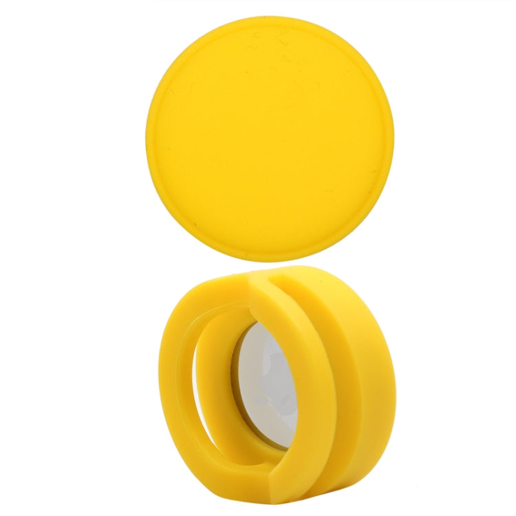 Pet Collar Anti-scratch Shockproof Silicone Case For AirTag 2nd Gen / AirTag 1st Gen, 35.9x35.9x19.2mm, 34.1x34.1x18.2mm