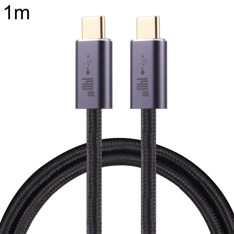 140W USB 2.0 USB-C / 타입-C 남성형 to USB-C / 타입-C 남성형 꼬임 방지 데이터 케이블, 1m, 1.5m, 2m