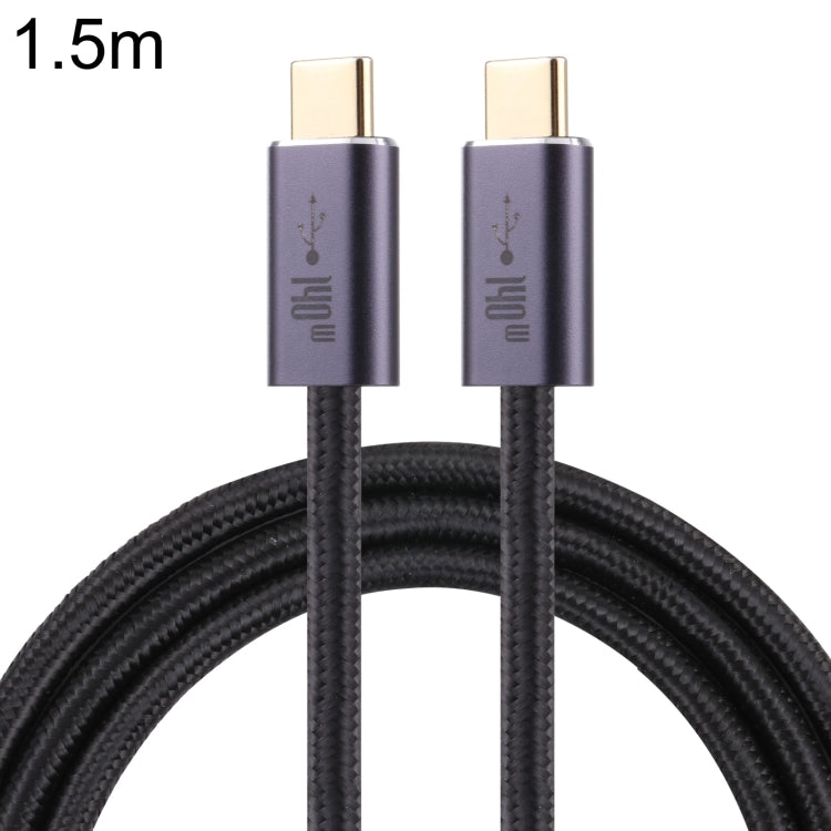 140W USB 2.0 USB-C / 타입-C 남성형 to USB-C / 타입-C 남성형 꼬임 방지 데이터 케이블, 1m, 1.5m, 2m