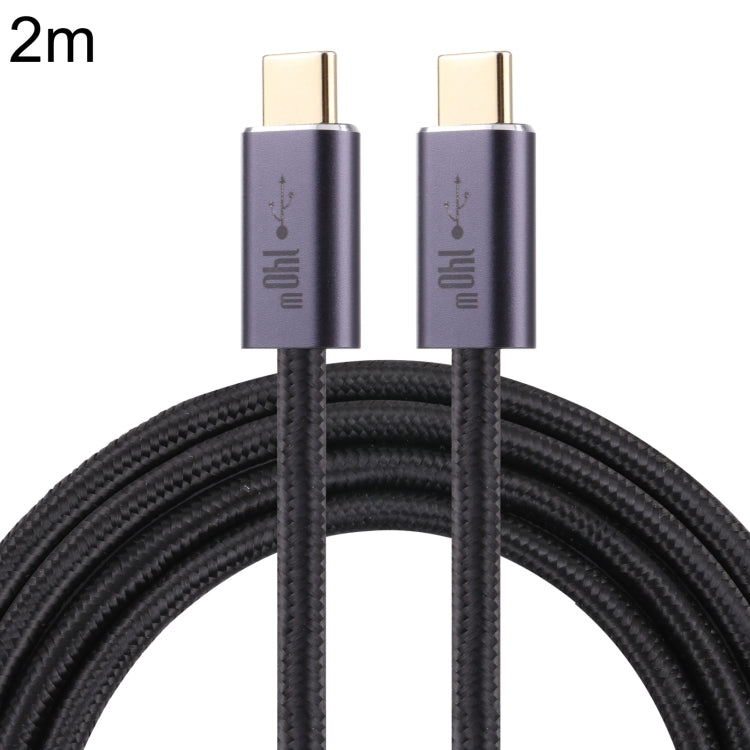 140W USB 2.0 USB-C / 타입-C 남성형 to USB-C / 타입-C 남성형 꼬임 방지 데이터 케이블, 1m, 1.5m, 2m