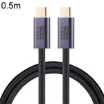 20Gbps USB 4 USB-C / 타입-C 남성형 to USB-C / 타입-C 남성형 꼬임 방지 데이터 케이블, 0.5m, 1m, 1.5m, 2m, 3m