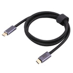 20Gbps USB 4 USB-C / 타입-C 남성형 to USB-C / 타입-C 남성형 꼬임 방지 데이터 케이블, 0.5m, 1m, 1.5m, 2m, 3m