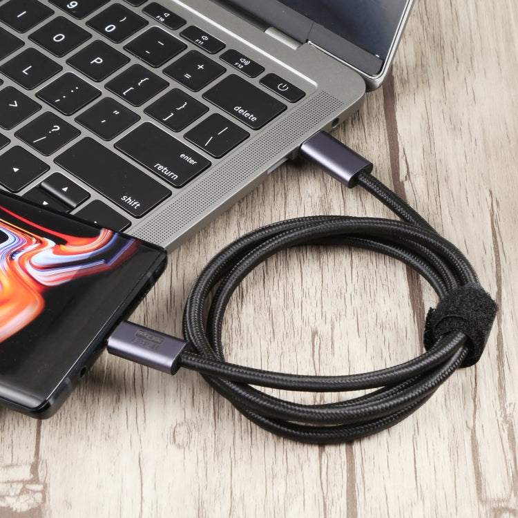 20Gbps USB 4 USB-C / 타입-C 남성형 to USB-C / 타입-C 남성형 꼬임 방지 데이터 케이블, 0.5m, 1m, 1.5m, 2m, 3m