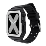 투톤 일체형 시계줄, Apple Watch 시리즈용, 7 41mm / 6&SE&5&4 40mm / 3&2&1 38mm, 7 45mm / 6&SE&5&4 44mm / 3&2&1 42mm