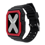 투톤 일체형 시계줄, Apple Watch 시리즈용, 7 41mm / 6&SE&5&4 40mm / 3&2&1 38mm, 7 45mm / 6&SE&5&4 44mm / 3&2&1 42mm
