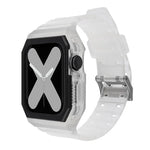 투톤 일체형 시계줄, Apple Watch 시리즈용, 7 41mm / 6&SE&5&4 40mm / 3&2&1 38mm, 7 45mm / 6&SE&5&4 44mm / 3&2&1 42mm
