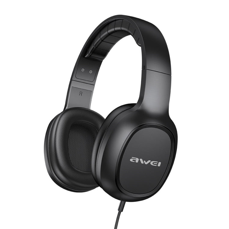 awei GM-6 3.5mm 스테레오 유선 헤드셋, GM-6(블랙)