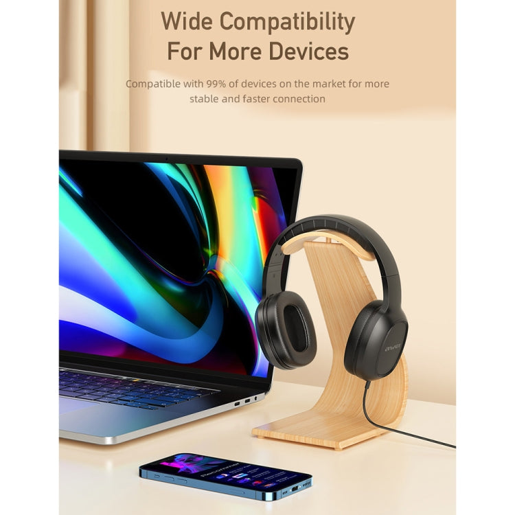 awei GM-6 3.5mm 스테레오 유선 헤드셋, GM-6(블랙)
