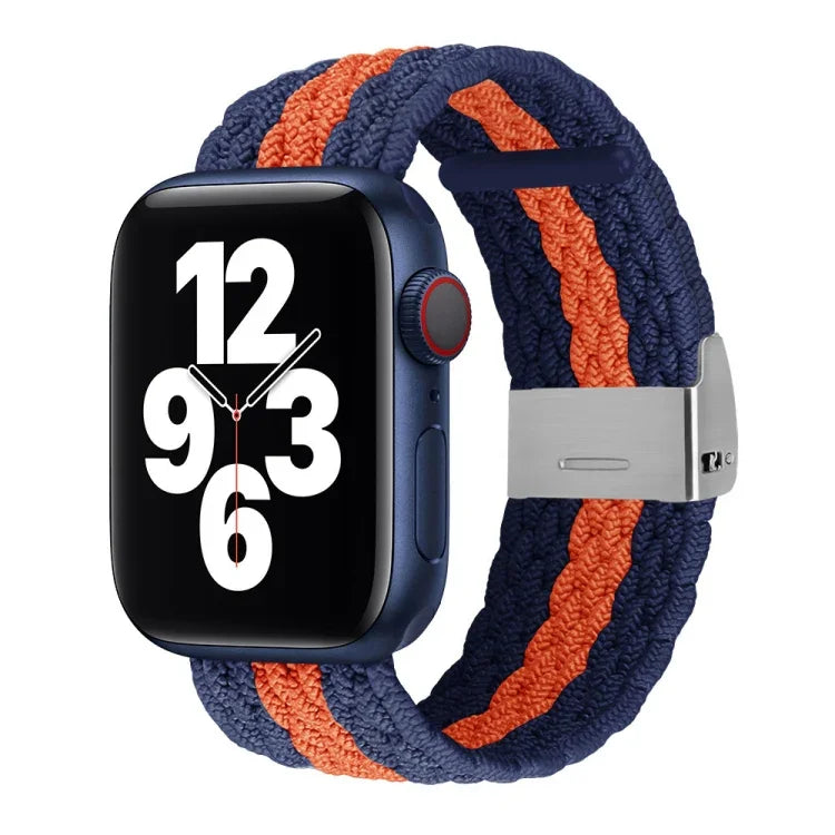 수직 텍스처 꼬임 시계줄, Apple Watch 시리즈용, 7 41mm / 6&SE&5&4 40mm / 3&2&1 38mm, 7 45mm / 6&SE&5&4 44mm / 3&2&1 42mm