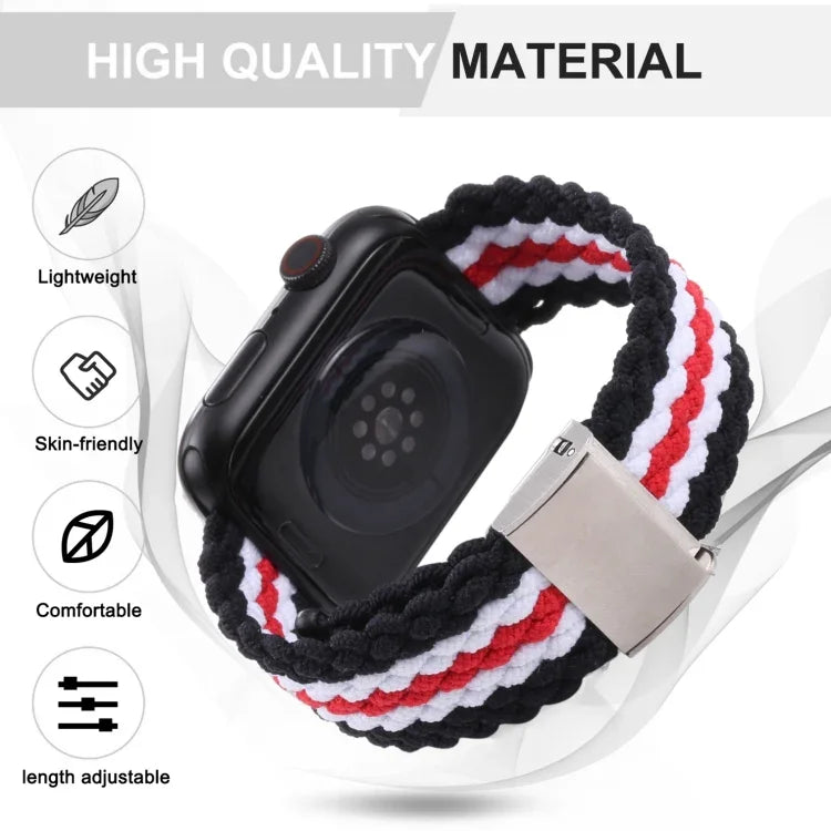 수직 텍스처 꼬임 시계줄, Apple Watch 시리즈용, 7 41mm / 6&SE&5&4 40mm / 3&2&1 38mm, 7 45mm / 6&SE&5&4 44mm / 3&2&1 42mm