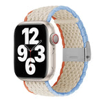 수직 텍스처 꼬임 시계줄, Apple Watch 시리즈용, 7 41mm / 6&SE&5&4 40mm / 3&2&1 38mm, 7 45mm / 6&SE&5&4 44mm / 3&2&1 42mm